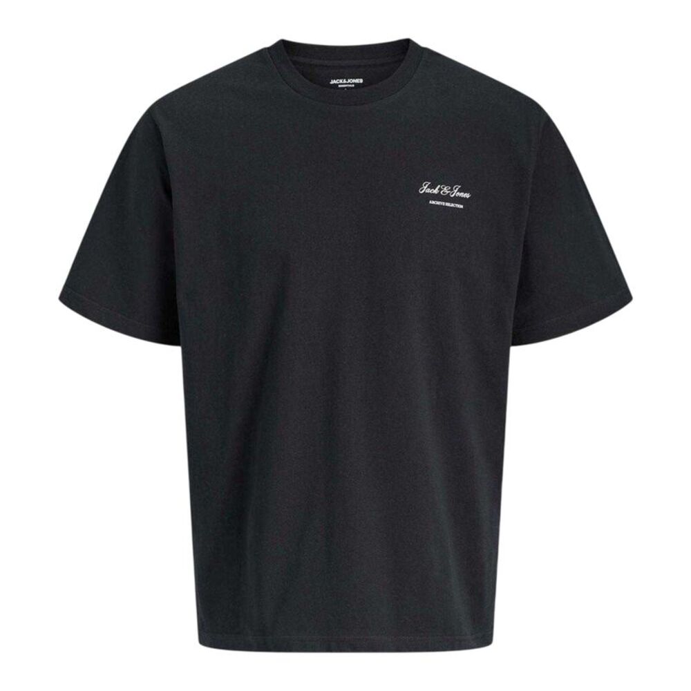 Jack And Jones Childrens/Kids Archive Graphic Short-Sleeved T-Shirt / Black